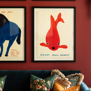 Pictures in frames inside Cromlix