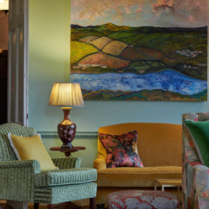 Couches in Cromlix Reception 