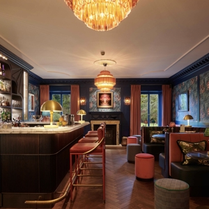 Shot of the Bar inside Cromlix